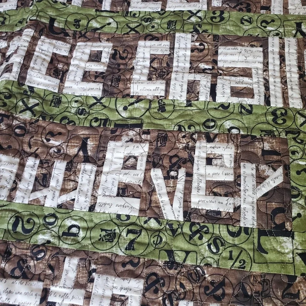 INNOVATION Quote Quilt 62